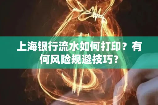 上海银行流水如何打印？有何风险规避技巧？
