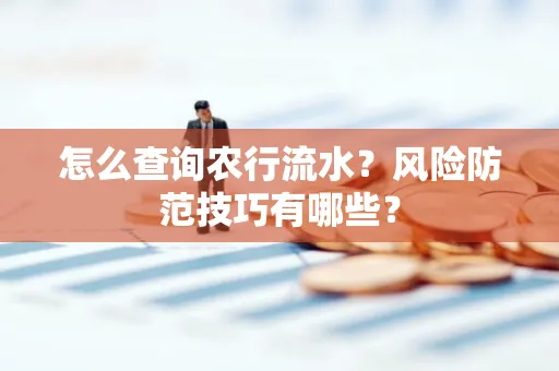 怎么查询农行流水？风险防范技巧有哪些？