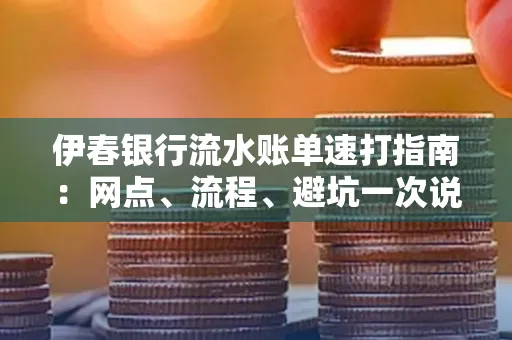 伊春银行流水账单速打指南：网点、流程、避坑一次说清