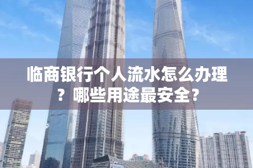 临商银行个人流水怎么办理？哪些用途最安全？